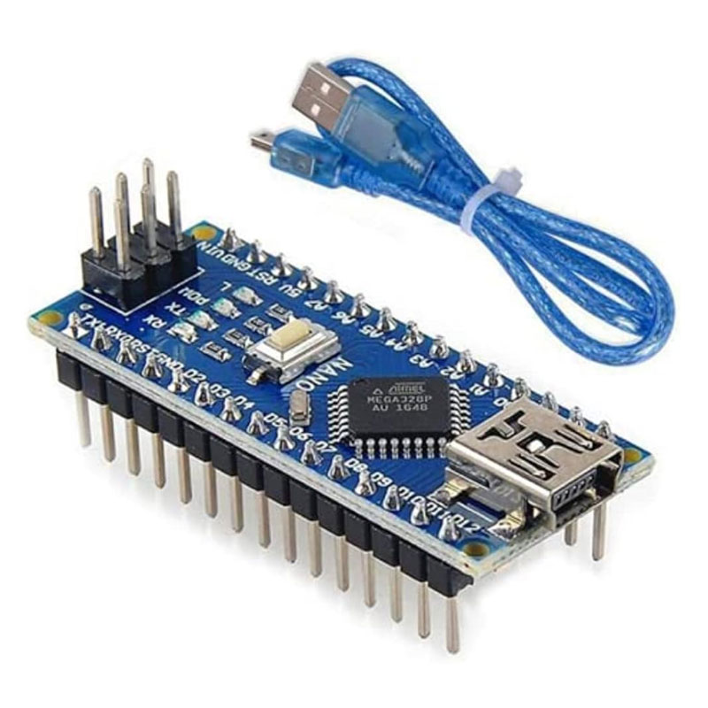PfG0EQEs ARDUINO NANO WITH USB R3 CH340 chip With USB Mini Cable compatible with Arduino