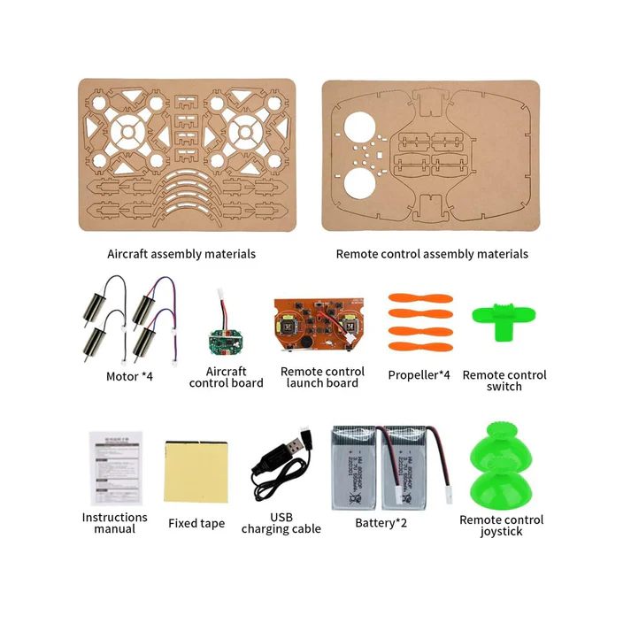 xyq 2 diy wooden drone mini toy drone aircraft with remote wooden assembly mini drone quadcopter xyq 2 diy wooden drone mini toy drone aircraft with remote wooden assembly mini drone quadcopter