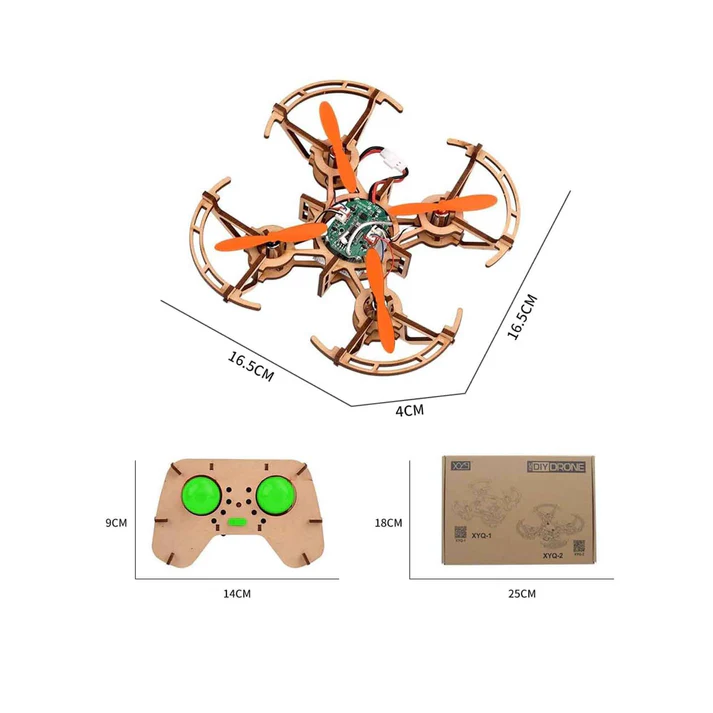 xyq 2 diy wooden drone mini toy drone aircraft with remote wooden assembly mini drone quadcopter xyq 2 diy wooden drone mini toy drone aircraft with remote wooden assembly mini drone quadcopter